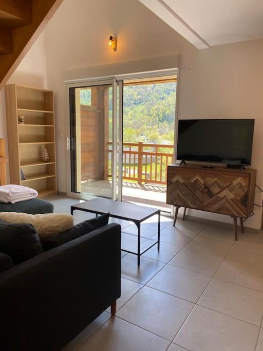 Charmant T4 Duplex Vue Montagne Loudenvielle Kültér fotó