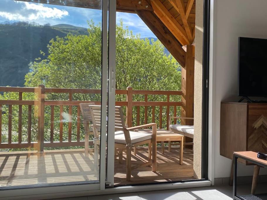 Charmant T4 Duplex Vue Montagne Loudenvielle Kültér fotó