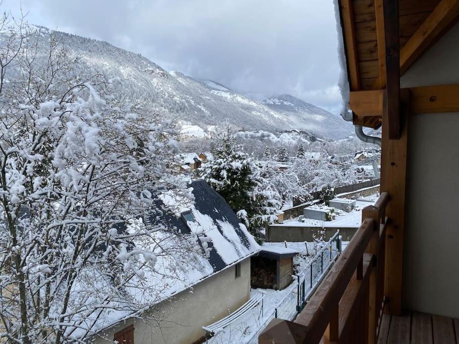 Charmant T4 Duplex Vue Montagne Loudenvielle Kültér fotó